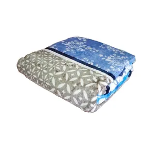 پتو مسافرتی دو نفره نرمینه بافت مدل سروین سایز 220x200 سانتی‌متر