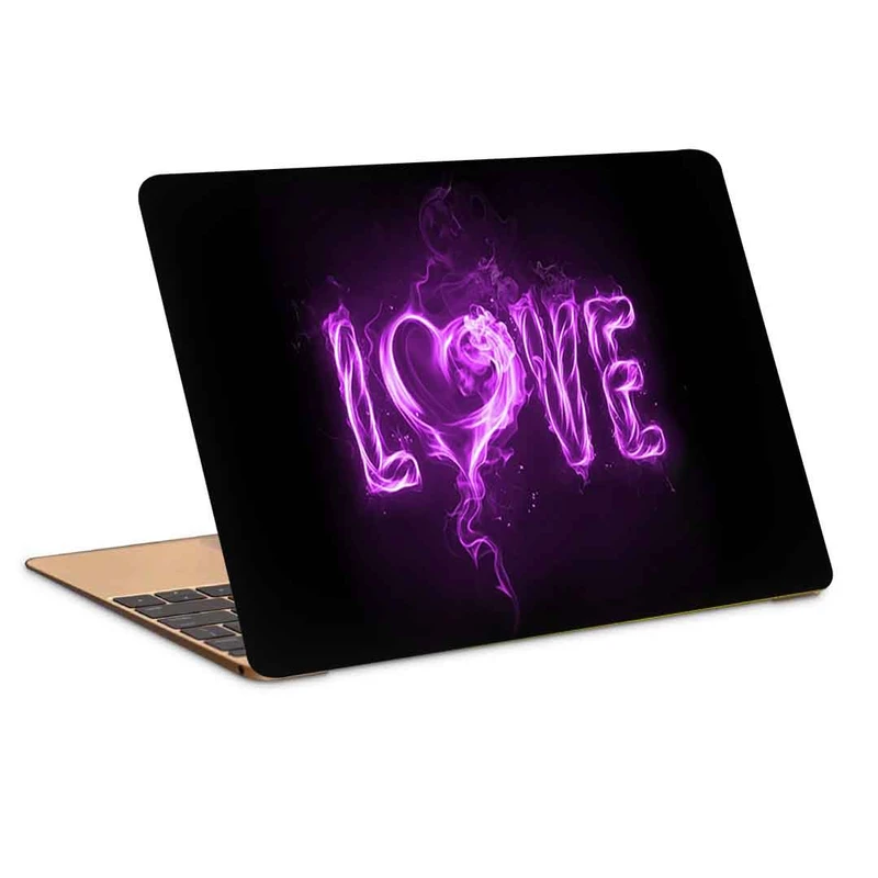 استیکر لپ تاپ طرح love 28کد c-515مناسب برای لپ تاپ 15.6 اینچ