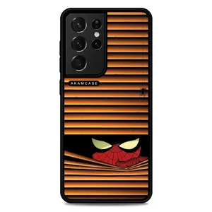 AKAM AMCWSGS21U-SPIDERMAN14 Cover For Samsung Galaxy S21 Ultra
