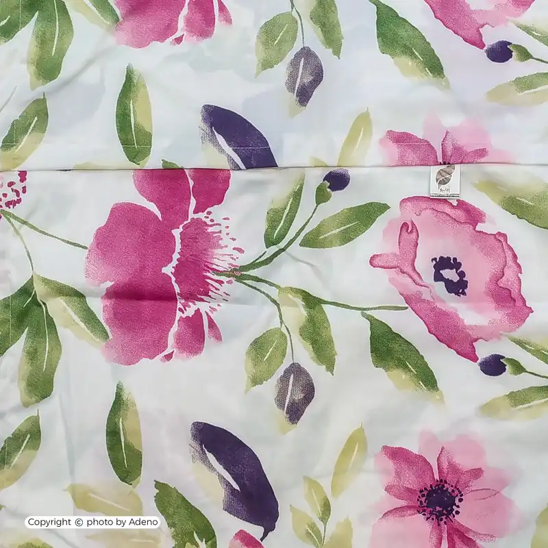 کاور لحاف آدنو مدل خزان کد IR130 یک نفره سایز 160x220 سانتی متر