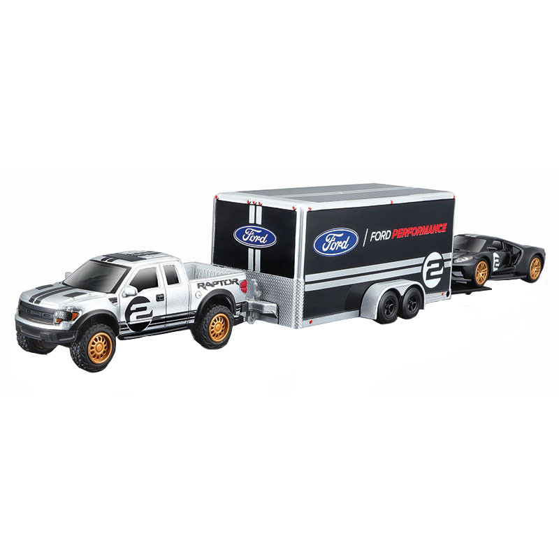 ماکت ماشین مایستو مدل Ford Raptor And Ford GT Heritage بسته سه عددی
