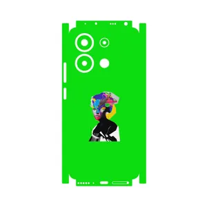 MAHOOT Collage of Women Portrait 3-FullSkin Cover Sticker for Xiaomi Redmi Note 13 4G