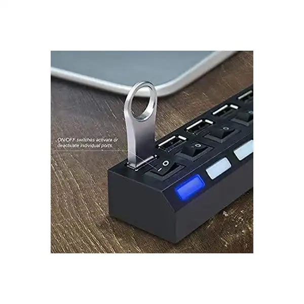 هاب 7 پورت USB 2.0 مدل HT.E.K7