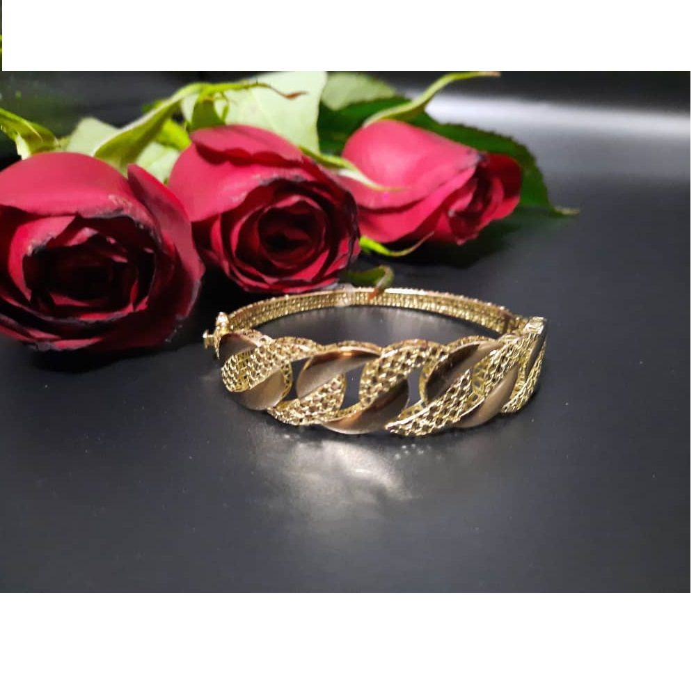 دستبند طلا 18 عیار زنانه گالری یار طلا کد DA01 -  - 2