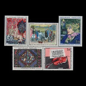 تمبر یادگاری مدل خارجی مجموعه 5 عددی