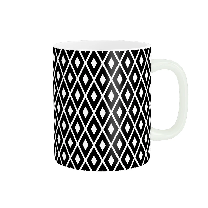 ماگ پاد آفرین طرح فانتزی مدل هندسی کد 20