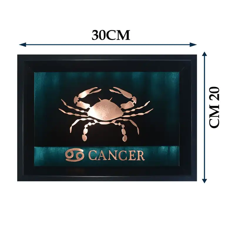 تابلو معرق مسی طرح نماد ماه تولد تیر کد 2030-61