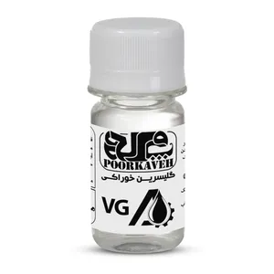 گلیسیرین گیاهی پورکاوه مدل VG حجم 30 میلی لیتر