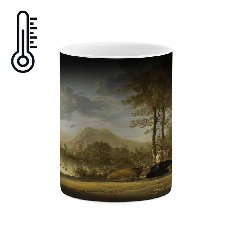 ماگ حرارتی کاکتی مدل نقاشی کد mgh13502