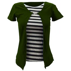 بلوز آستین کوتاه زنانه مدل 92