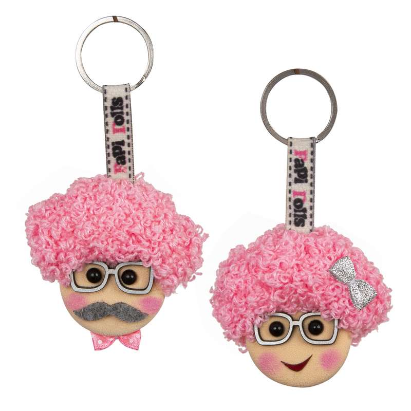 جاکلیدی پاپی دالز مدل لوئی فر مجموعه دو عددی