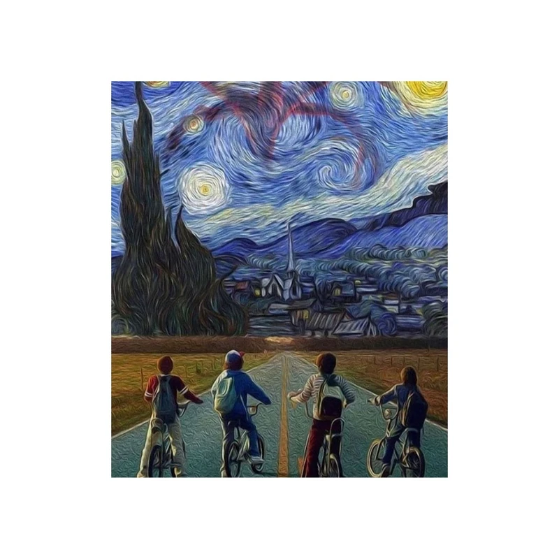 تابلو  شاسی طرح نقاشی دوچرخه کد 1012