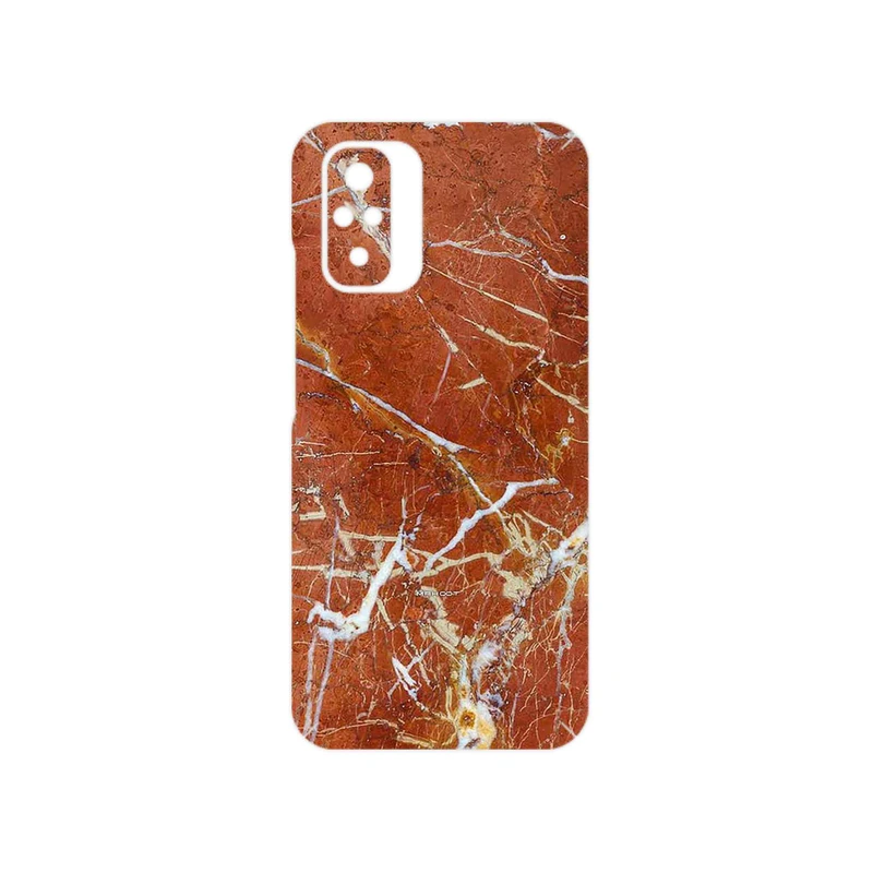 برچسب پوششی ماهوت مدل Red Marble مناسب برای گوشی موبایل شیائومی Redmi Note 10s