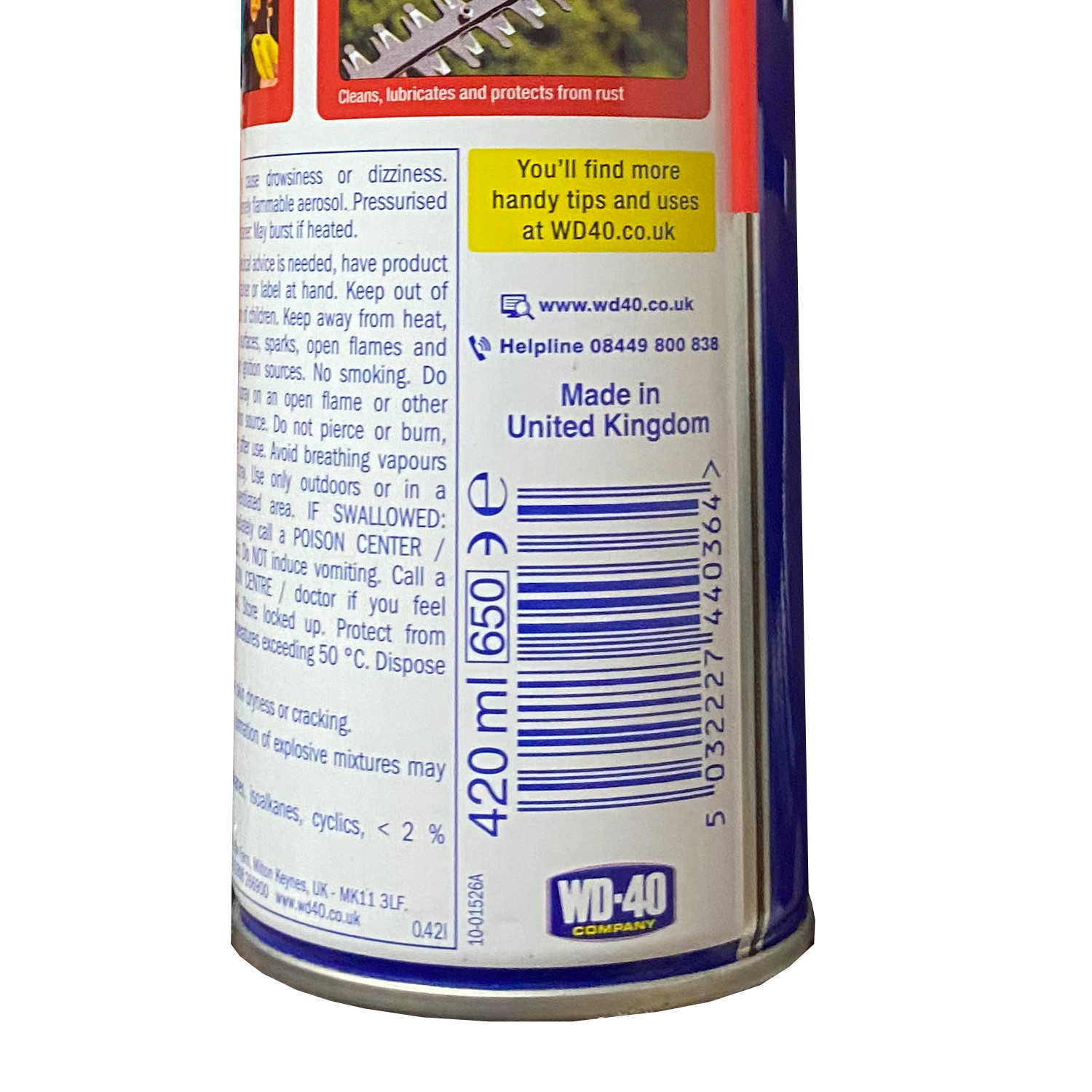 اسپری روان کننده دبلیو دی- 40 مدل Smart Straw حجم 420 میلی لیتر اسپری روان کننده دبلیو دی- 40 مدل Smart Straw حجم 420 میلی لیتر