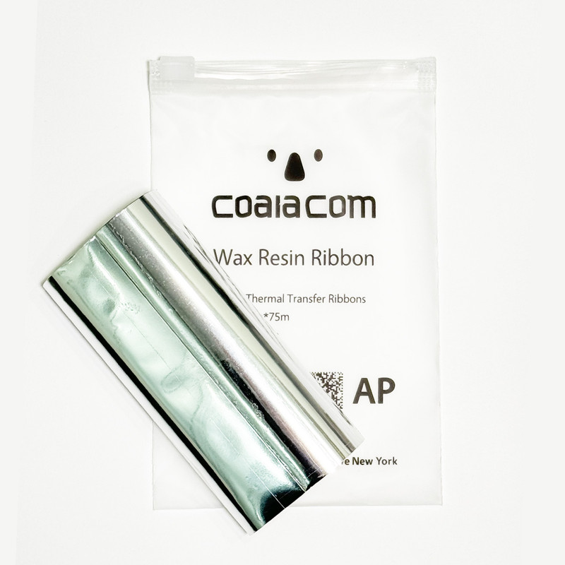 ریبون پرینتر لیبل زن کوالاکام مدل سوپر رزین WAX/RESIN 110mm x 75m بسته سه عددی