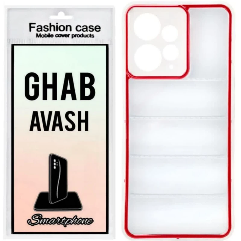 کاور قاب آوش طرح پافری مدل رنگی 003 مناسب برای گوشی موبایل شیائومی REDMI NOTE12 4G