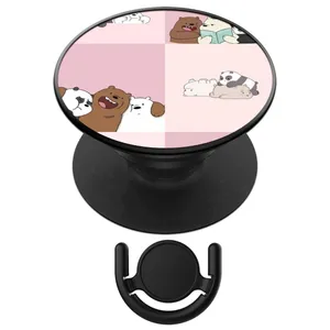 پایه نگه دارنده گوشی موبایل پاپ سوکت آکام مدل APSC02005 به همراه پاپ کلیپ