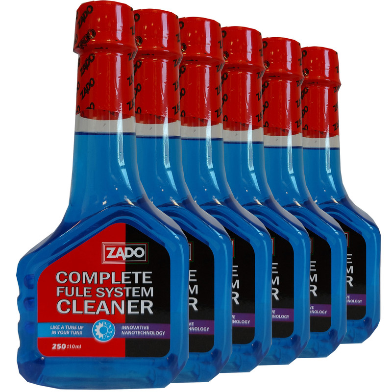  پاک کننده انژکتور خودرو زادو مدل Cleaner حجم 250 میلی لیتر بسته 6 عددی