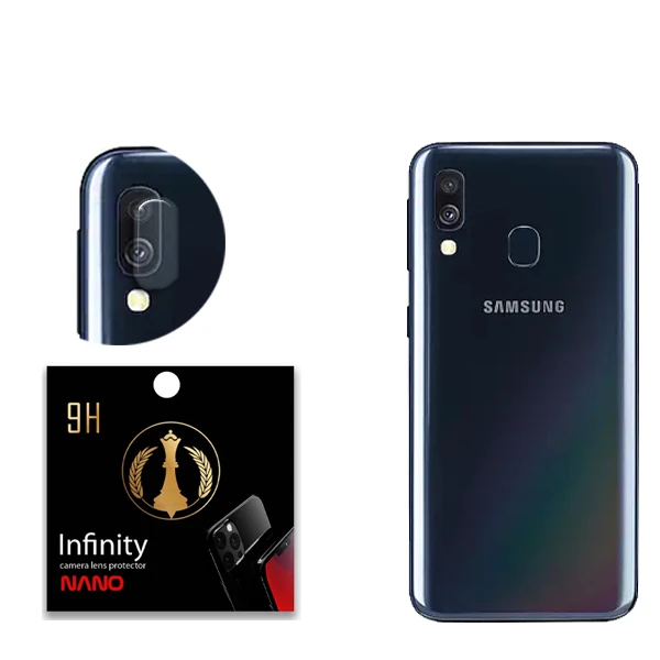 محافظ لنز دوربین نانو اینفینیتی مدل Pro Max مناسب برای گوشی موبایل سامسونگ Galaxy A40