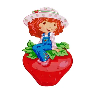 استیکر دیواری کودک طرح توت فرنگی مدل CTT222