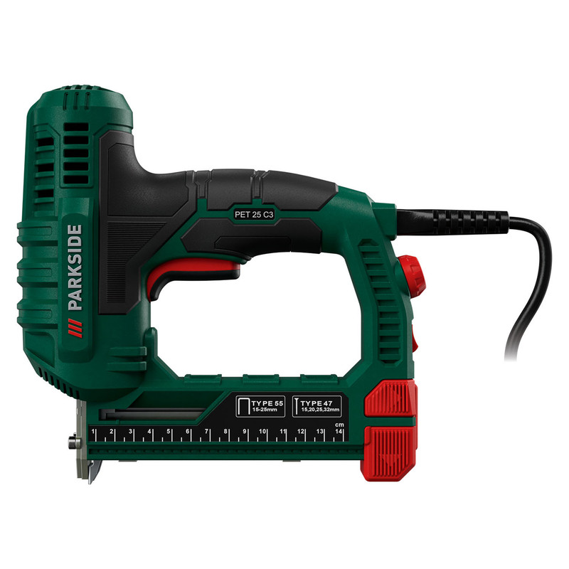میخ کوب و منگنه کوب برقی پارکساید مدل PET 25 C3 میخ کوب و منگنه کوب برقی پارکساید مدل PET 25 C3