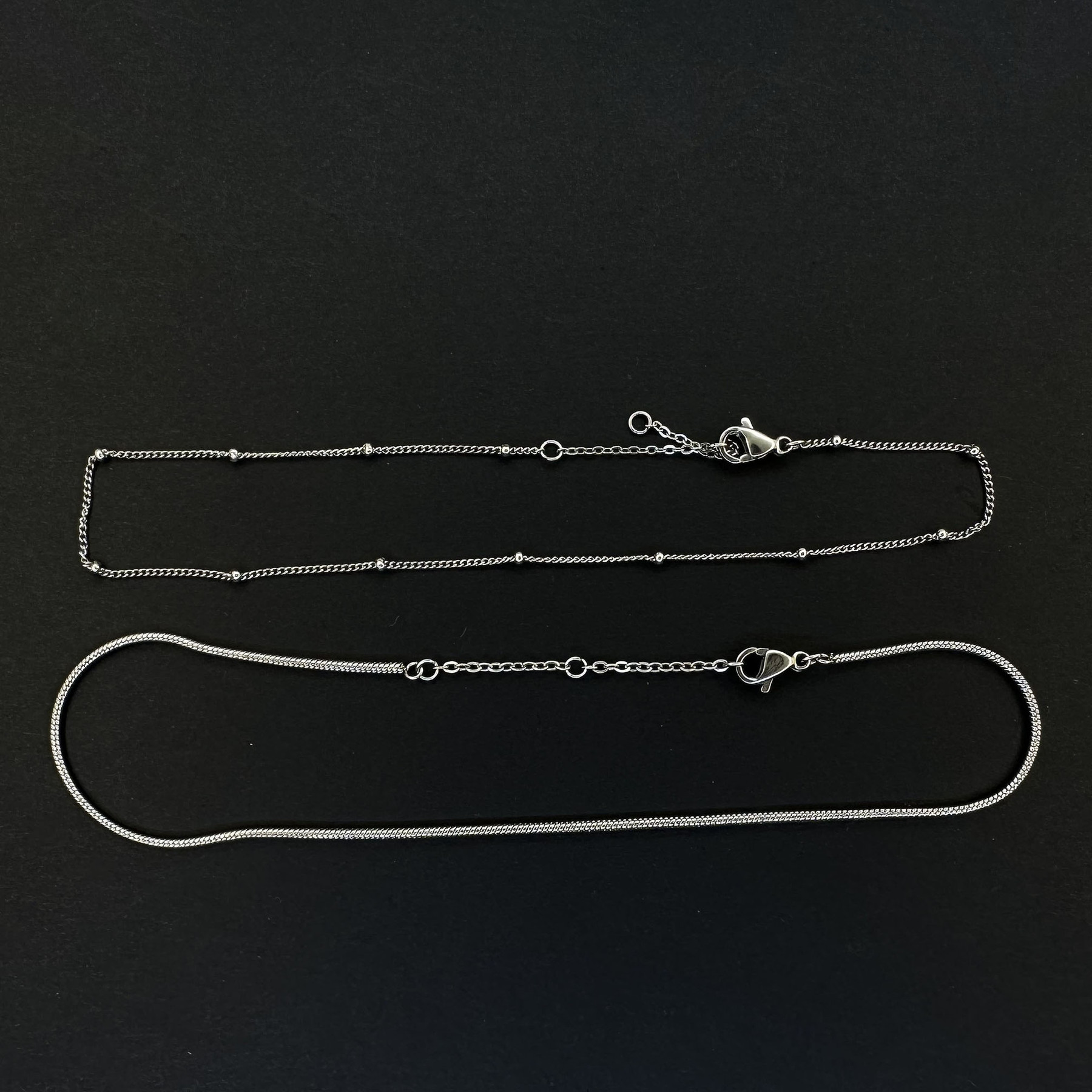 پابند زنانه سیکس مدل زنجیری مینیمال مجموعه 2 عددی