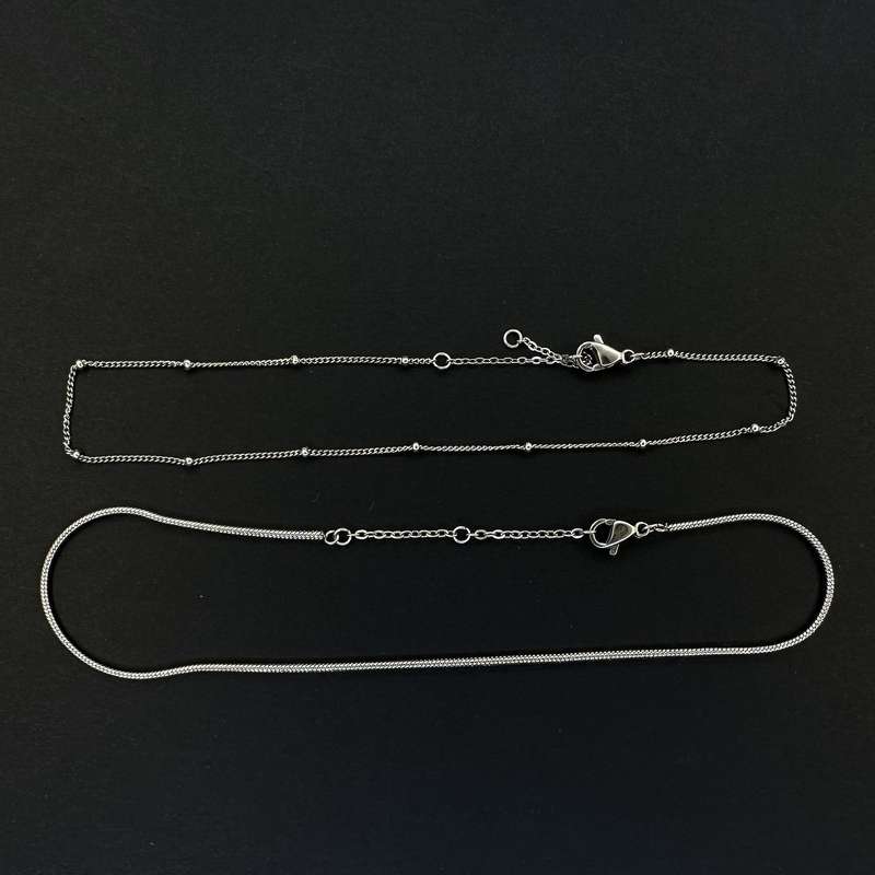 پابند زنانه سیکس مدل زنجیری مینیمال مجموعه 2 عددی