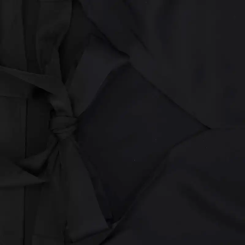 بلوز آستین بلند زنانه جوتی جینز مدل پاپیونی کد 122143 رنگ مشکی