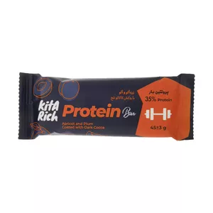 پروتئین بار زردآلو و آلو با روکش شکلات کیتاریچ - 45 گرم