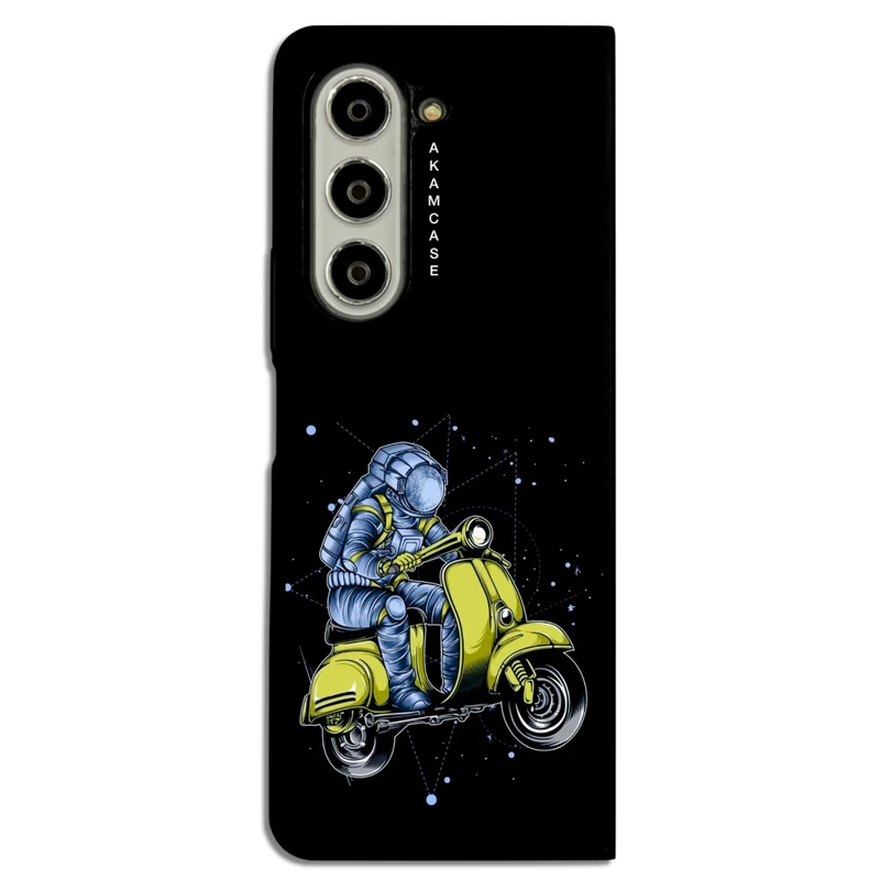 کاور آکام مدل AMC-WSGZFOLD5-MOTORCYCLE-18 مناسب برای گوشی موبایل سامسونگ Galaxy Z Fold 5