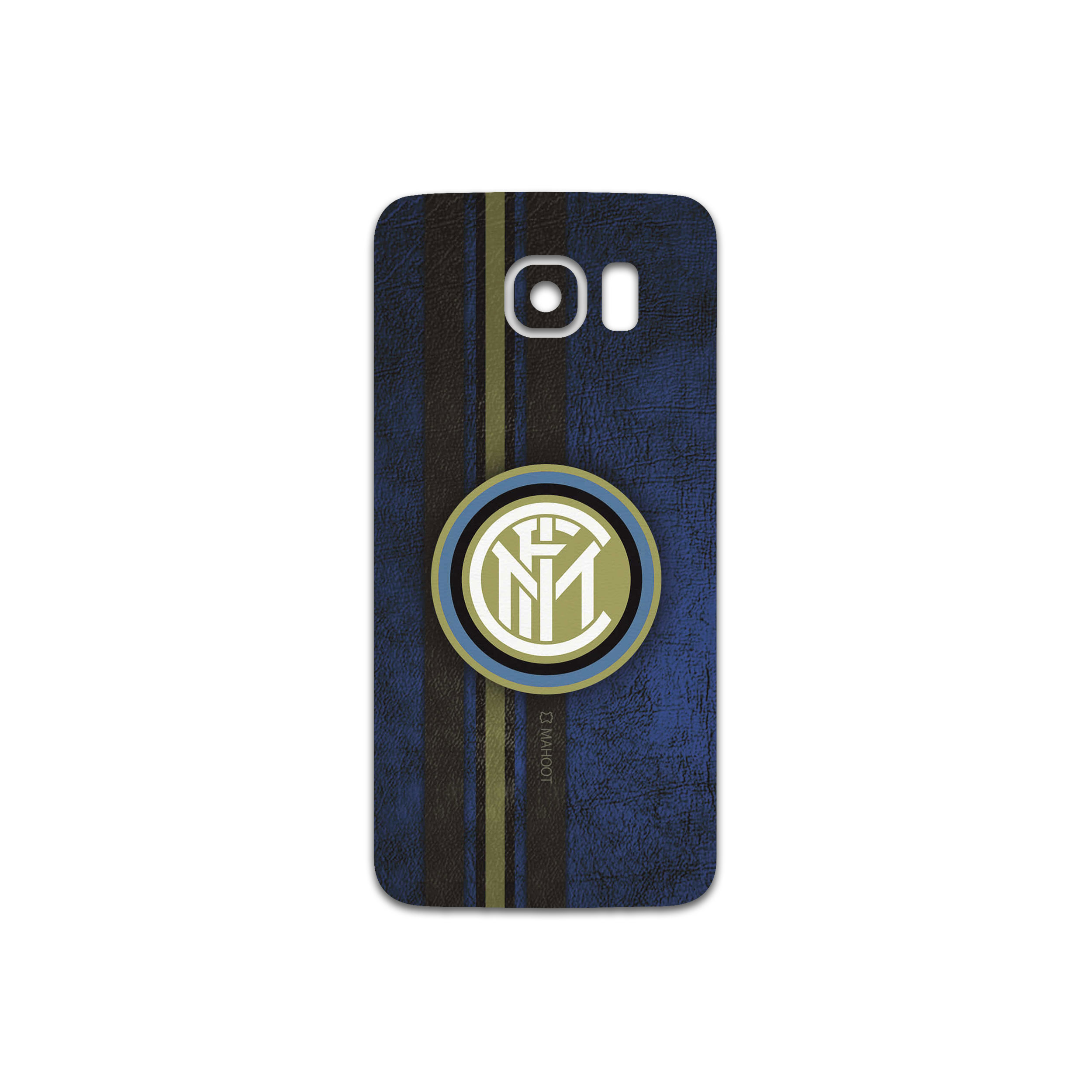 برچسب پوششی ماهوت مدل Inter-Milan-FC مناسب برای گوشی موبایل سامسونگ Galaxy S6