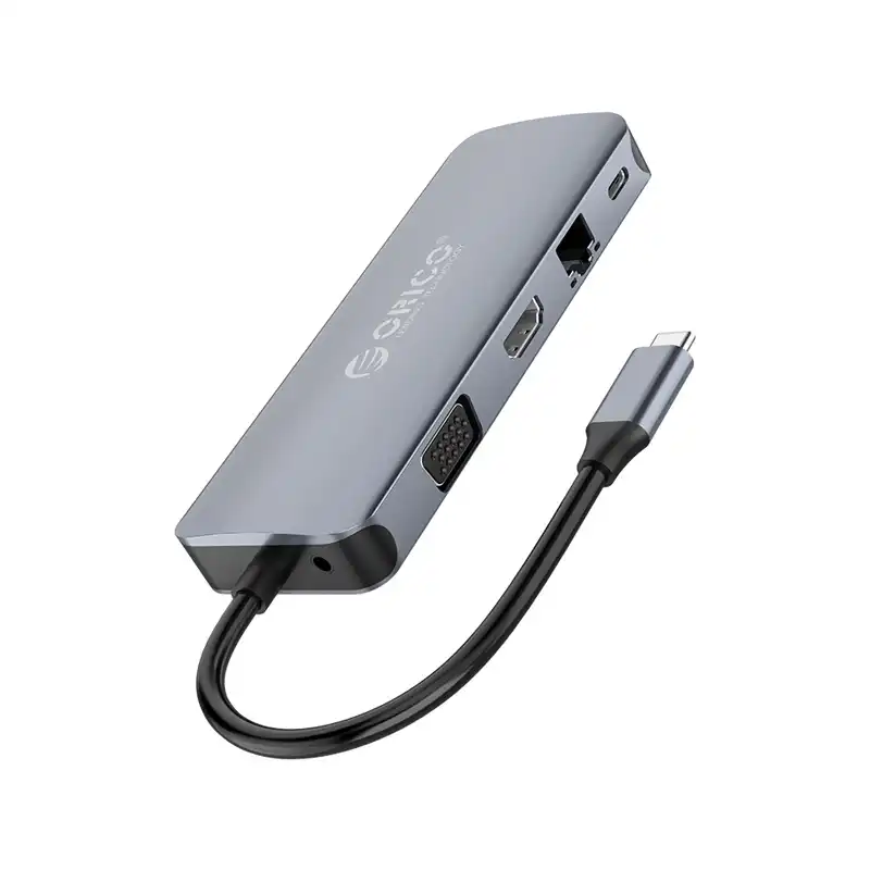 هاب داک استیشن 11 پورت اوریکو مدل MC-U111P-V1-GY-BP