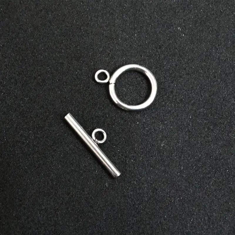 قفل گردنبند مدل T  کد 01 مجموعه 2 عددی