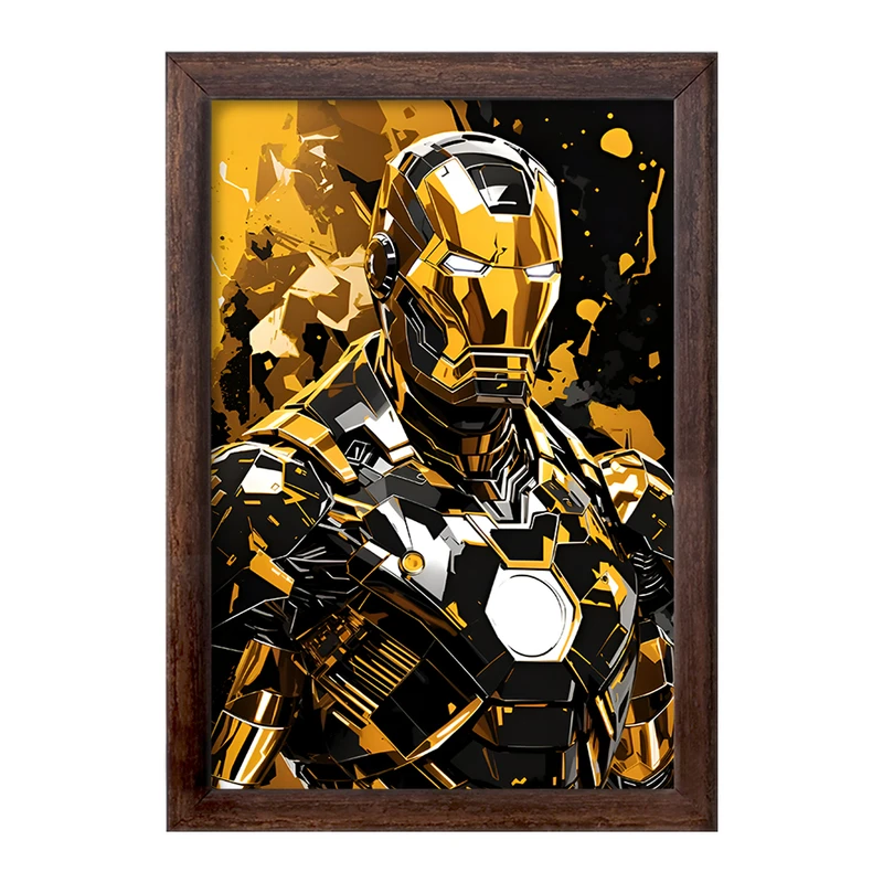 تابلو خندالو طرح مرد آهنی مارول (Marvel) کد F4995