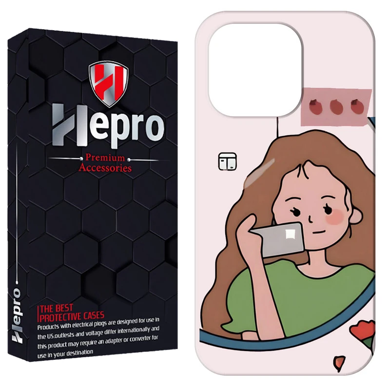 کاور هپرو مدل RC مناسب برای گوشی موبایل اپل IPHONE 15 PRO