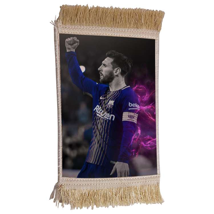 فرش ماشینی دیوارکوب مدل مسی کد 20