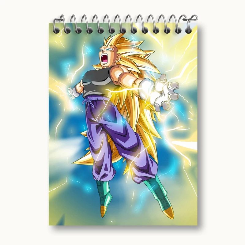 دفتر یادداشت 50 برگ خندالو مدل گوکو انیمه دراگون بال Dragon Ball کد 12064