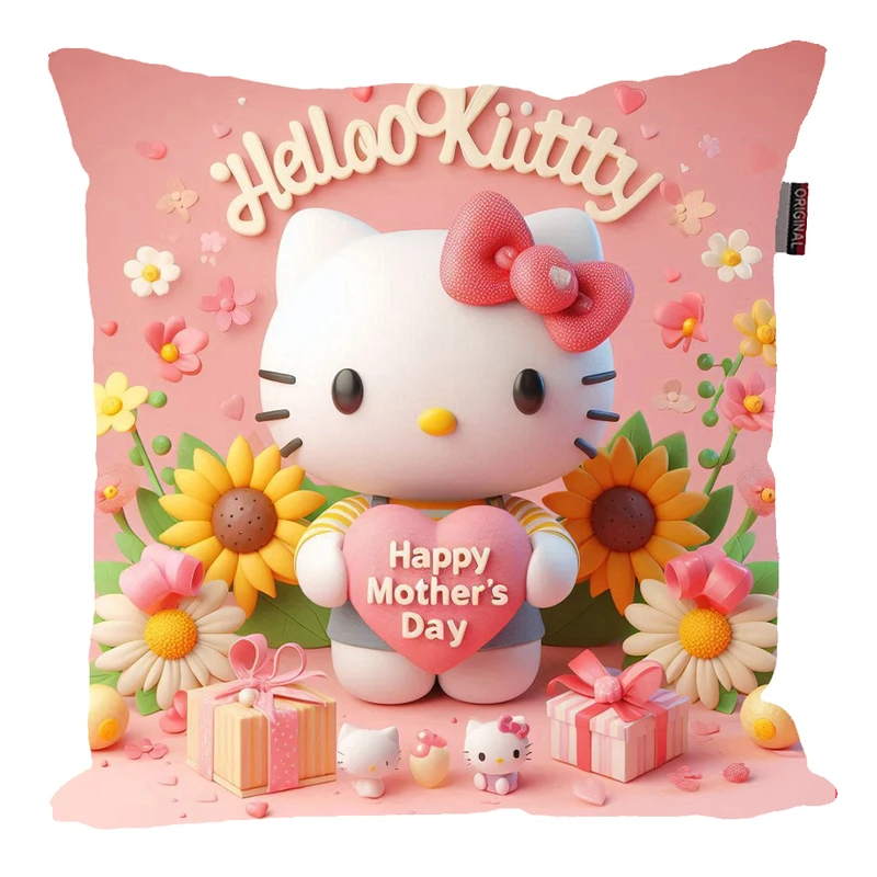 کوسن پاد آفرین مدل کیتی طرح روز مادر مبارک کد 85