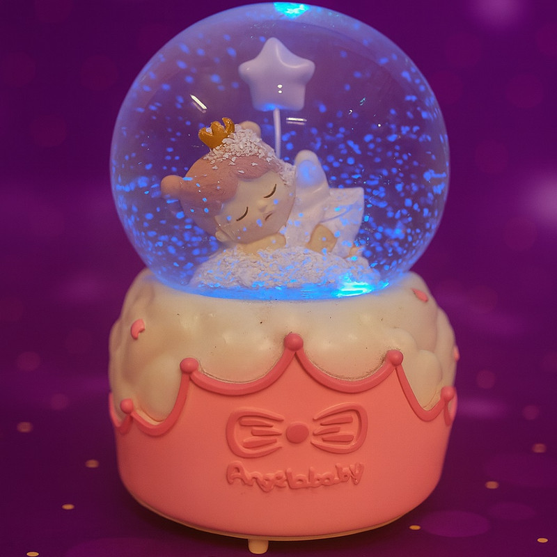 گوی موزیکال مدل چرغدار و پمپی فرشته