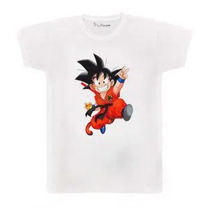 تی شرت بچگانه پرمانه طرح انیمه دراگون بال کد pmt.3770