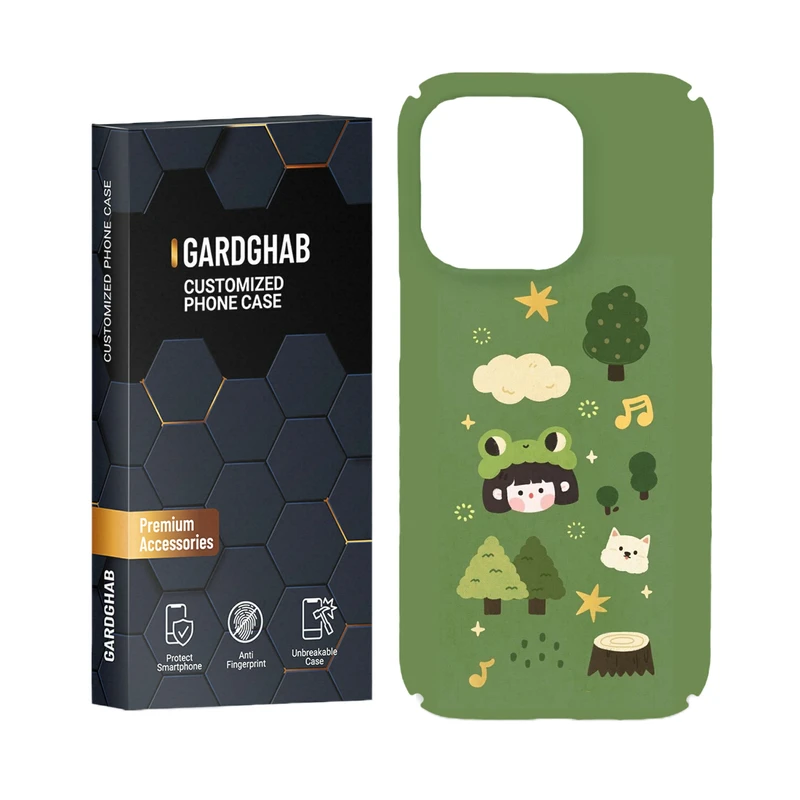  کاور گارد قاب مدل دخترانه مناسب برای گوشی موبایل اپل Iphone 14 Pro