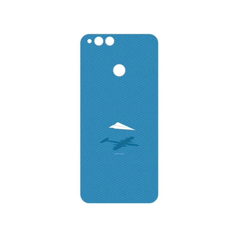 برچسب پوششی ماهوت مدل Minimal Paper Airplane مناسب برای گوشی موبایل آنر 7X