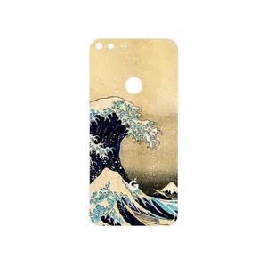 MAHOOT The Great Wave off Kanagawa of Hokusai Cover Sticker for Google Pixel