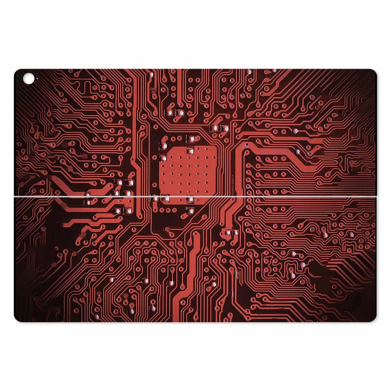 برچسب پوششی ماهوت مدل Red Printed Circuit Board مناسب برای تبلت ایسوس Transformer 3 Pro 2016