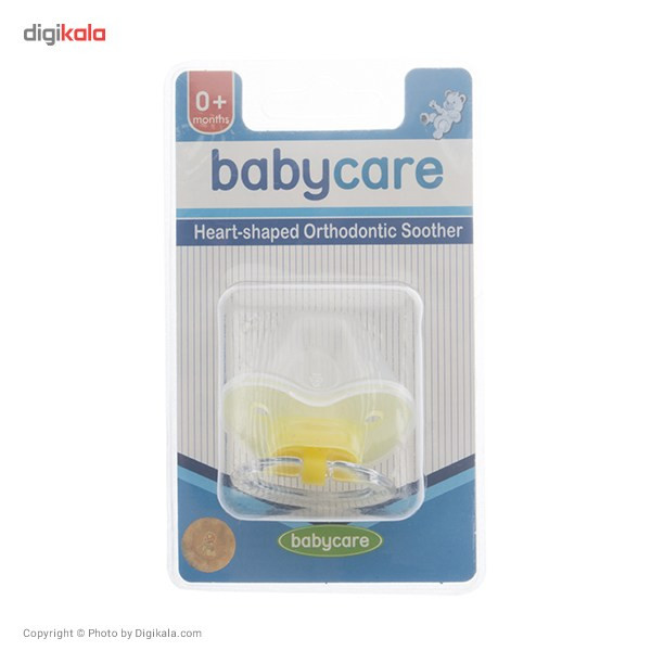 پستانک بیبی کر مدل Heart-Shaped Orthodontic Soother پستانک بیبی کر مدل Heart-Shaped Orthodontic Soother