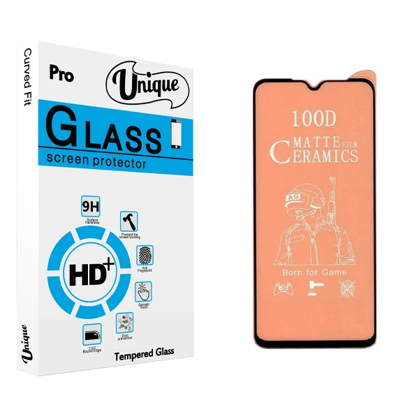 محافظ صفحه نمایش سرامیکی يونيک مدل +Clear مناسب برای گوشی موبایل سامسونگ Galaxy M31