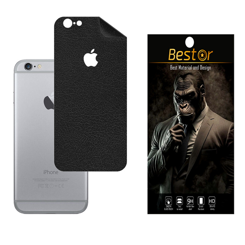 برچسب پوششی بستور مدل Leather-b مناسب برای گوشی موبایل اپل iphone 6/6S