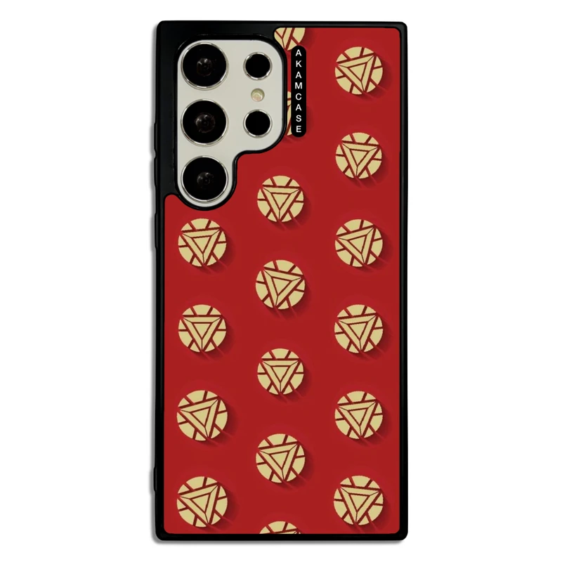 کاور آکام مدل AMC-WSGS23U-IRON MAN2 مناسب برای گوشی موبایل سامسونگ Galaxy S23 Ultra