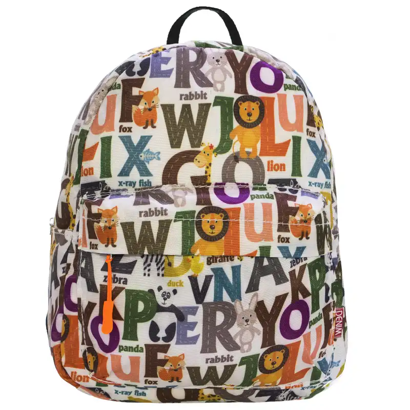 کوله پشتی دنیم طرح جنگل