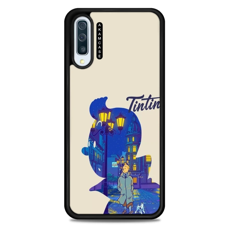 کاور آکام مدل AMC-WSGA50-TINTIN-25 مناسب برای گوشی موبایل سامسونگ Galaxy A50